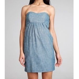 Current/Elliot Chambray Dress (Size 1 = 2/4)